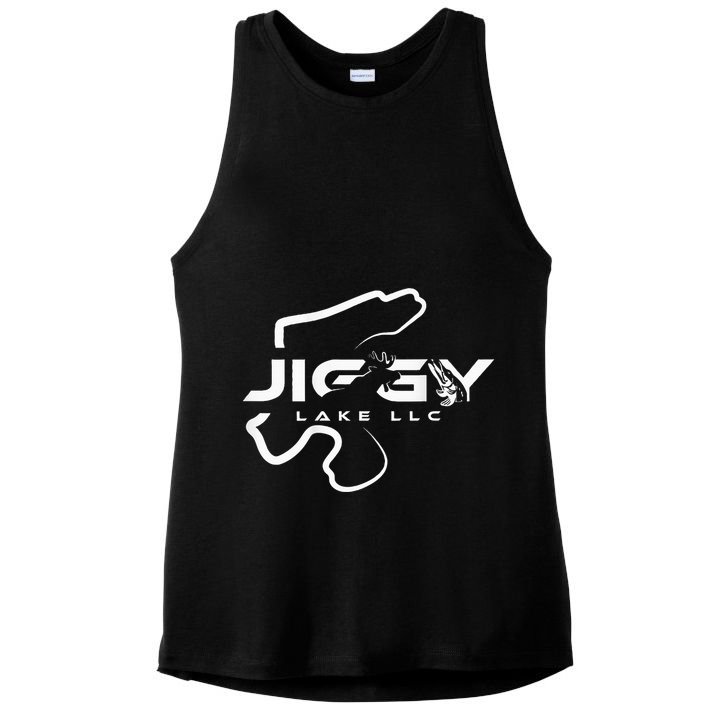 Jiggy Lake Ladies PosiCharge Tri-Blend Wicking Tank