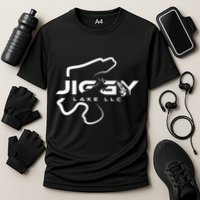 Jiggy Lake Cooling Performance Crew T-Shirt