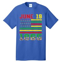 Juneteenth Leopard June 19 Black History African Freedom Day Gift Tall T-Shirt