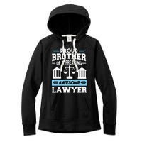 Justice Lawyer Jurist Attorney Prosecutor Paralegal Brother Women's Fleece Hoodie