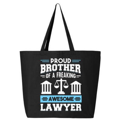 Justice Lawyer Jurist Attorney Prosecutor Paralegal Brother 25L Jumbo Tote