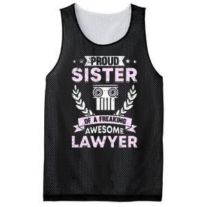 Justice Lawyer Jurist Attorney Prosecutor Paralegal Sister Mesh Reversible Basketball Jersey Tank