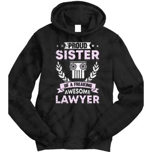 Justice Lawyer Jurist Attorney Prosecutor Paralegal Sister Tie Dye Hoodie