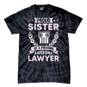 Justice Lawyer Jurist Attorney Prosecutor Paralegal Sister Tie-Dye T-Shirt