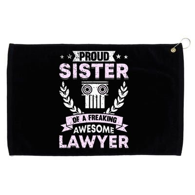 Justice Lawyer Jurist Attorney Prosecutor Paralegal Sister Grommeted Golf Towel