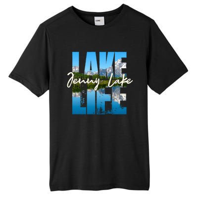 Jenny Lake Lakes Lake Life Kayaking Camping Kayak Basin Funny Gift Tall Fusion ChromaSoft Performance T-Shirt