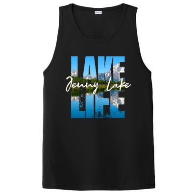 Jenny Lake Lakes Lake Life Kayaking Camping Kayak Basin Funny Gift PosiCharge Competitor Tank