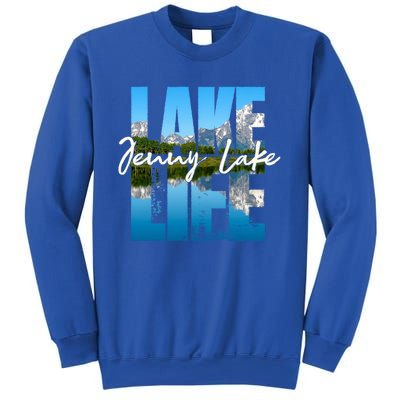 Jenny Lake Lakes Lake Life Kayaking Camping Kayak Basin Funny Gift Sweatshirt