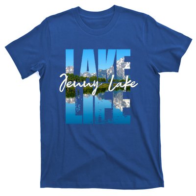 Jenny Lake Lakes Lake Life Kayaking Camping Kayak Basin Funny Gift T-Shirt