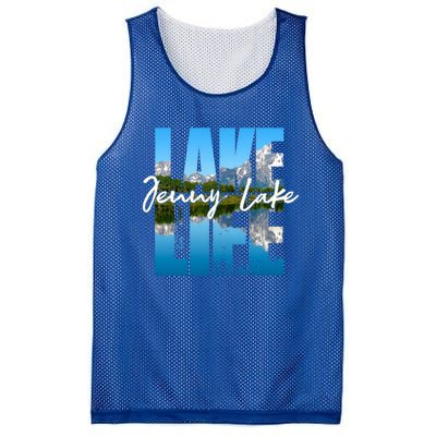 Jenny Lake Lakes Lake Life Kayaking Camping Kayak Basin Funny Gift Mesh Reversible Basketball Jersey Tank