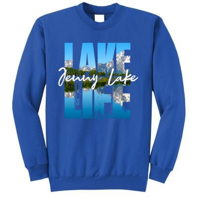 Jenny Lake Lakes Lake Life Kayaking Camping Kayak Basin Funny Gift Tall Sweatshirt