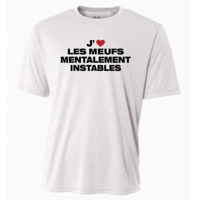 J Les Meufs Mentalement Instables Cooling Performance Crew T-Shirt