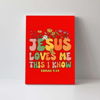 Jesus Love Me This I Know Groovy Wo Christian Canvas