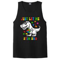 Just Let Me Stim Bro Dinasour Autism Awareness PosiCharge Competitor Tank