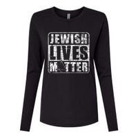 Jewish Lives Matter  Jews Hebrew Israelites  Womens Cotton Relaxed Long Sleeve T-Shirt