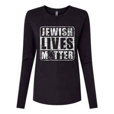 Jewish Lives Matter  Jews Hebrew Israelites  Womens Cotton Relaxed Long Sleeve T-Shirt