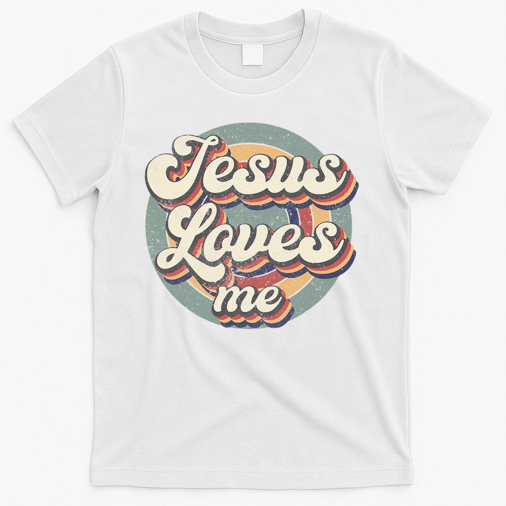 Jesus Loves Me Vintage God Christian Believers Lover T-Shirt