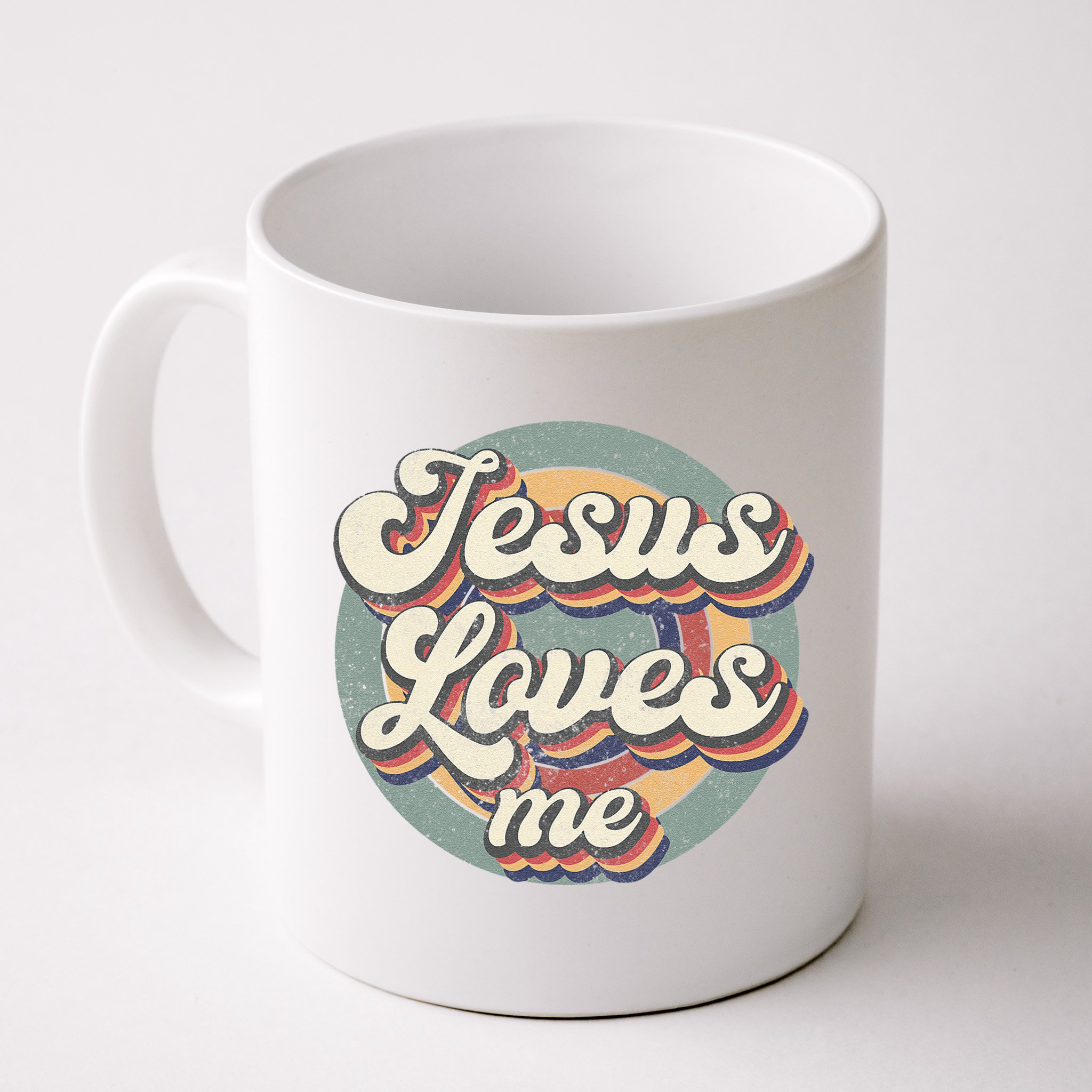 Jesus Loves Me Vintage God Christian Believers Lover Mug