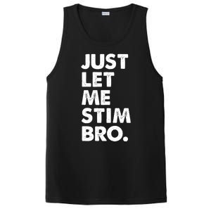 Just Let Me Stim Bro Autism Awareness PosiCharge Competitor Tank