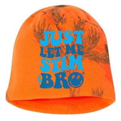 Just Let Me Stim Bro Kati - Camo Knit Beanie