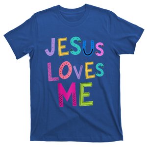 Jesus Loves Me Religious Christian Catholic Church Prayer Raglan Baseball T-Shirt