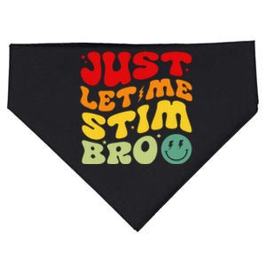 Just Let Me Stim Bro Autism Awareness USA-Made Doggie Bandana