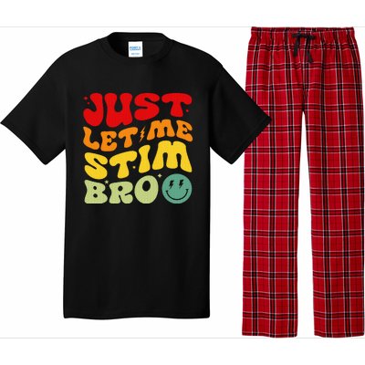 Just Let Me Stim Bro Autism Awareness Pajama Set