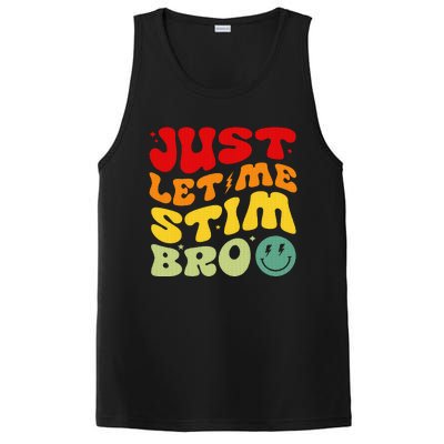 Just Let Me Stim Bro Autism Awareness PosiCharge Competitor Tank