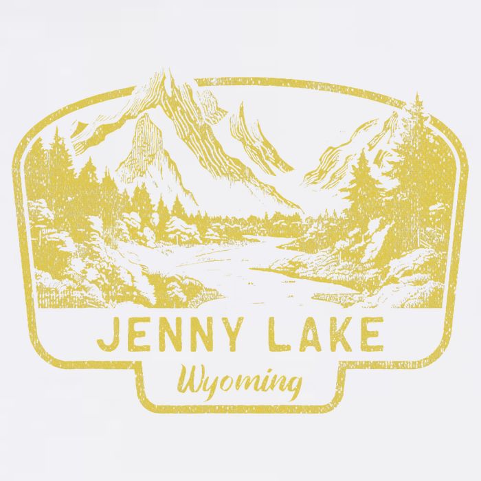 Jenny Lake Mountains Wyoming Hiking Outdoors Vintage Mug