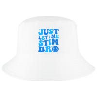 Just Let Me Stim Bro Smile Face Retro Cool Comfort Performance Bucket Hat