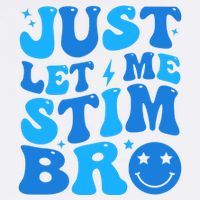 Just Let Me Stim Bro Smile Face Retro Cool Comfort Performance Bucket Hat