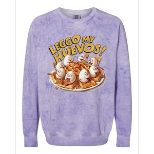 Jokes Leggo My Huevos! Colorblast Crewneck Sweatshirt