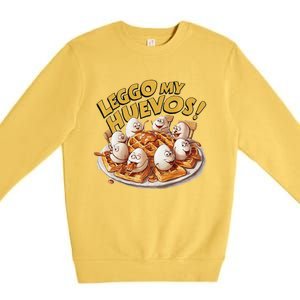 Jokes Leggo My Huevos! Premium Crewneck Sweatshirt