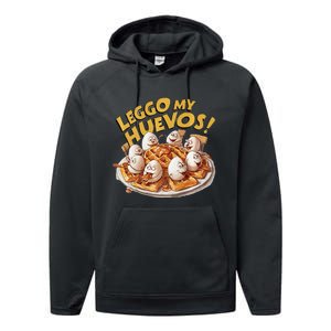 Jokes Leggo My Huevos! Performance Fleece Hoodie