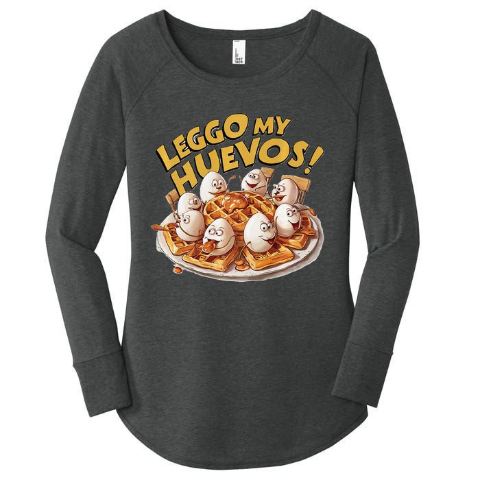 Jokes Leggo My Huevos! Women's Perfect Tri Tunic Long Sleeve Shirt