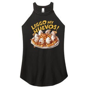 Jokes Leggo My Huevos! Women's Perfect Tri Rocker Tank