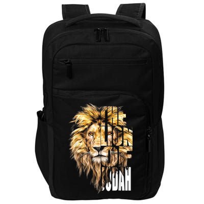 Jesus Lion Of Judah Christian Gift For Men Women Impact Tech Backpack