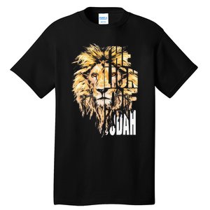 Jesus Lion Of Judah Tall T-Shirt