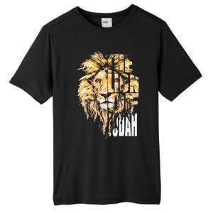 Jesus Lion Of Judah Tall Fusion ChromaSoft Performance T-Shirt