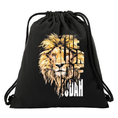 Jesus Lion Of Judah Drawstring Bag