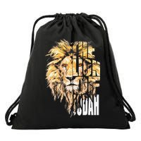 Jesus Lion Of Judah Drawstring Bag