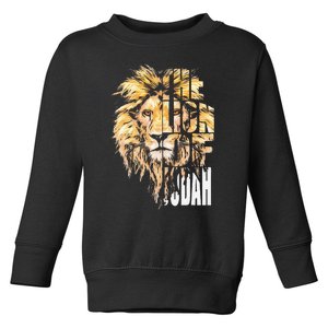 Jesus Lion Of Judah Toddler Sweatshirt