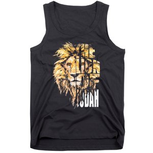 Jesus Lion Of Judah Tank Top