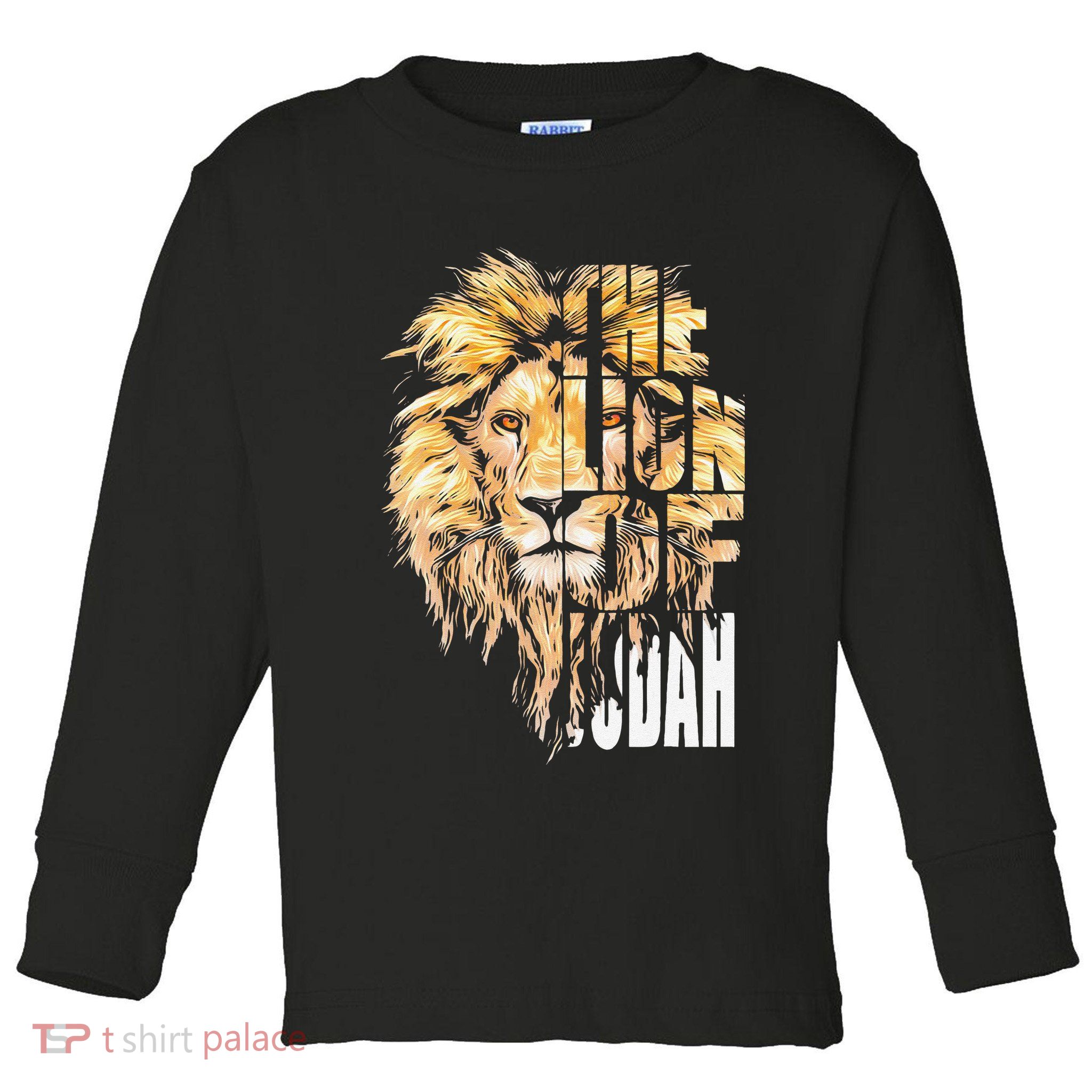 Jesus Lion Of Judah Toddler Long Sleeve Shirt
