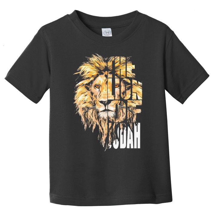 Jesus Lion Of Judah Toddler T-Shirt