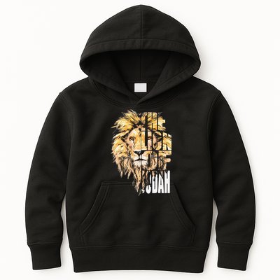 Jesus Lion Of Judah Kids Hoodie