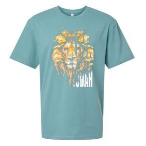 Jesus Lion Of Judah Sueded Cloud Jersey T-Shirt