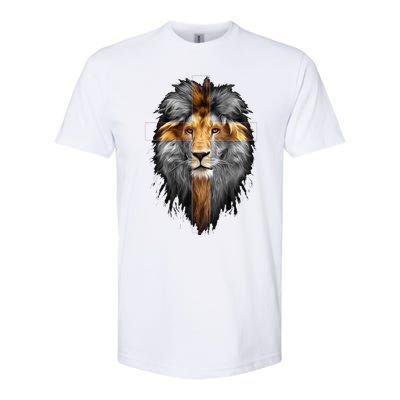 Jesus Lion Of Judah Softstyle CVC T-Shirt