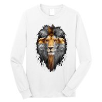 Jesus Lion Of Judah Long Sleeve Shirt