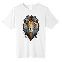 Jesus Lion Of Judah Tall Fusion ChromaSoft Performance T-Shirt